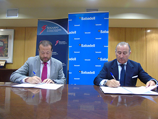 SOGARPO y BANCO SABADELL facilitan a pymes y autínomos una línea de financiación de hasta 15 millones de euros