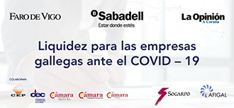 imagen de SOGARPO participa en la jornada online "Liquidez para las emrpesas gallegas ante el COVID-19"