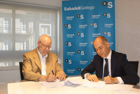 SOGARPO y SABADELLGALLEGO FIRMAN UN CONVENIO PARA ABRIR UNA LÍNEA DE AVALES DE CIRCULANTE PARA EMPRESAS GALLEGAS