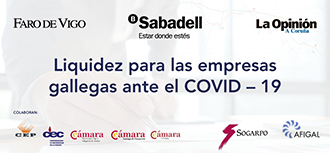 imagen de SOGARPO participa en la jornada online "Liquidez para las emrpesas gallegas ante el COVID-19"